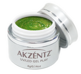 Glitter Shifter Green  - Akzentz Gel Play UV/LED